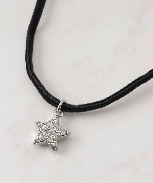 SHOO・LA・RUE（シューラルー）の「◆スターチョーカー（ネックレス・レディース・シルバー/ゴールド/ピンクゴールド・00）」の4枚目の写真