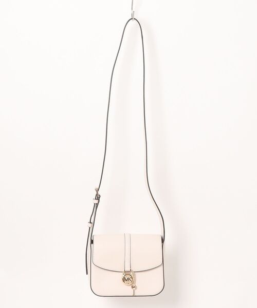 【セール】LYRA フラップ クロスボディ スモール（ショルダーバッグ）｜MICHAEL KORS（マイケルコース）