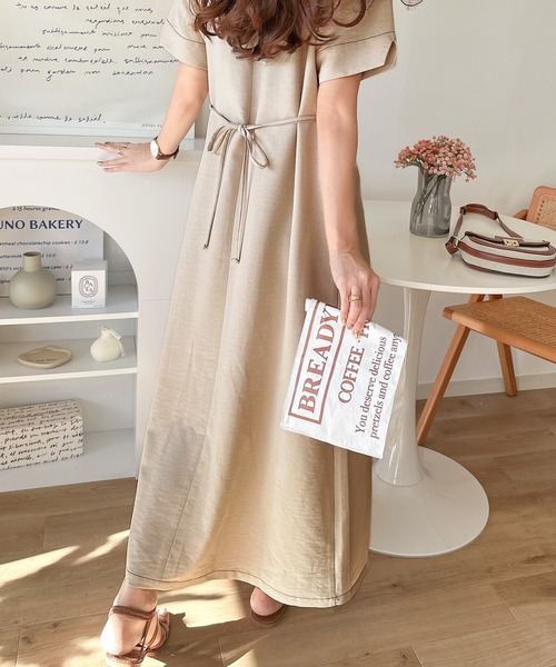 elfelfelf archives ワンピース シズニルック DRESS HERSELF オンライン ニットワンピース/シルクウール