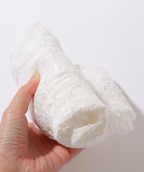 Lace Ladies（レースレディース）の「Vネック スカラップ レース カップ付き トップス（その他トップス・レディース・ブラック/ホワイト・FREE）」の5枚目の写真