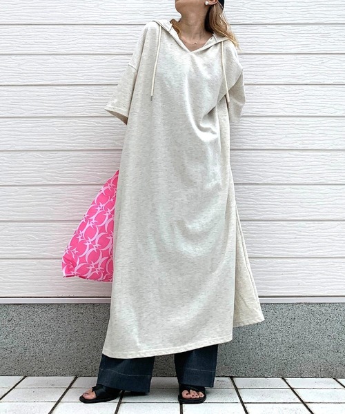 Q（キュー）の「モノグラムエコバッグ（エコバッグ/サブバッグ・レディース・ライトグレー/ピンク・ONE SIZE）」の18枚目の写真