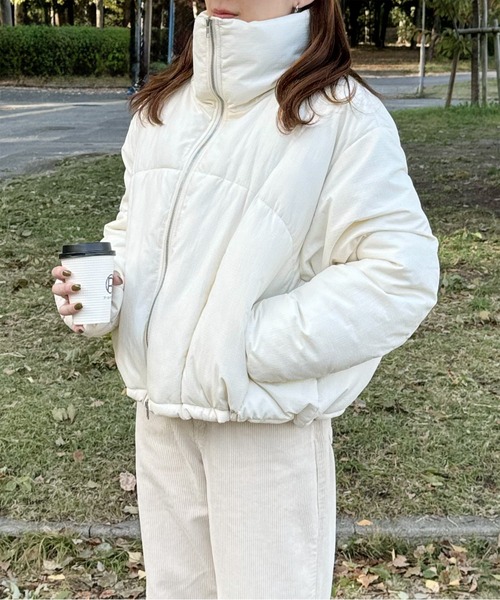 LE MORE（リモア）の「コーデュロイワイドストレートパンツ（その他パンツ・レディース・アイボリー/ブラウン・FREE）」の14枚目の写真