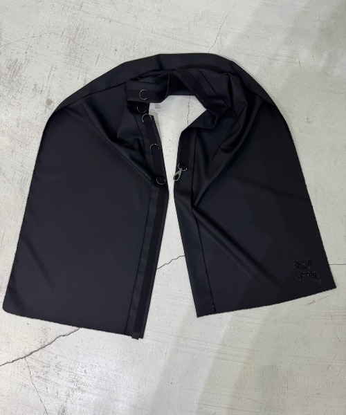 kiryuyrik（キリュウキリュウ）の「Kiryuyrik/キリュウキリュウ/HipHung Muffler（マフラー・メンズ・ブラック・FREE）」の4枚目の写真