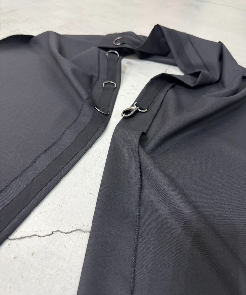 kiryuyrik（キリュウキリュウ）の「Kiryuyrik/キリュウキリュウ/HipHung Muffler（マフラー・メンズ・ブラック・FREE）」の6枚目の写真