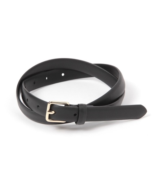 GLOBAL WORK(グローバルワーク)の「シンプルベルト/250475(ベルト・レディース・ダークブラウン/ブラック・ONE SIZE)」の2枚目の写真