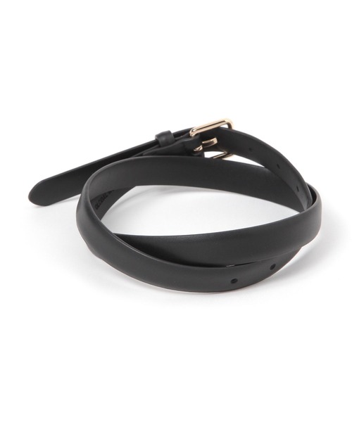 GLOBAL WORK(グローバルワーク)の「シンプルベルト/250475(ベルト・レディース・ダークブラウン/ブラック・ONE SIZE)」の3枚目の写真