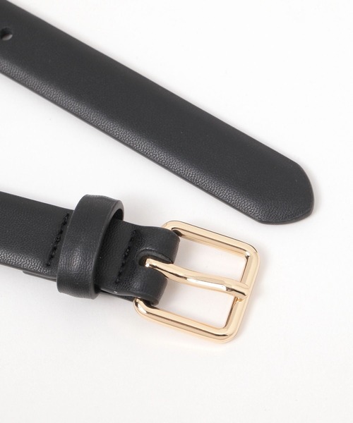 GLOBAL WORK(グローバルワーク)の「シンプルベルト/250475(ベルト・レディース・ダークブラウン/ブラック・ONE SIZE)」の4枚目の写真
