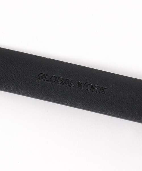GLOBAL WORK(グローバルワーク)の「シンプルベルト/250475(ベルト・レディース・ダークブラウン/ブラック・ONE SIZE)」の5枚目の写真