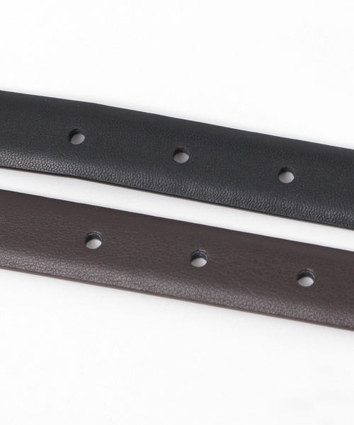 GLOBAL WORK(グローバルワーク)の「シンプルベルト/250475(ベルト・レディース・ダークブラウン/ブラック・ONE SIZE)」の6枚目の写真