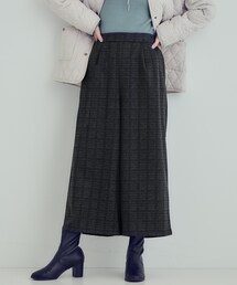 DRESKIP | 【S-LL】あったか裏起毛クロップドワイドパンツ(その他パンツ)