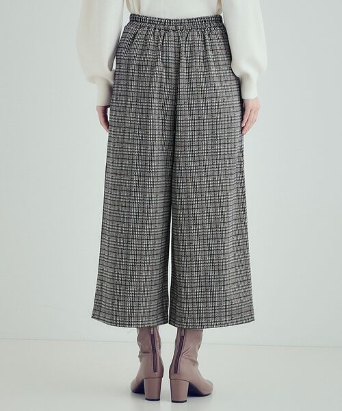 DRESKIP（ドレスキップ）の「【S-LL】あったか裏起毛クロップドワイドパンツ（その他パンツ・レディース・チャコールグレー/ベージュ系1/ブラック・01/02/03/04）」の18枚目の写真