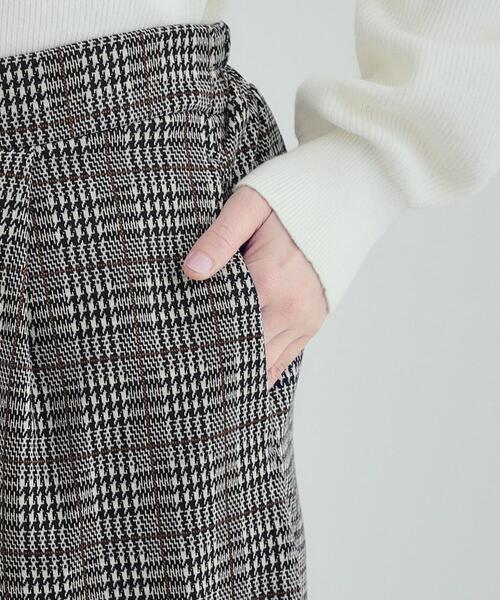 DRESKIP（ドレスキップ）の「【S-LL】あったか裏起毛クロップドワイドパンツ（その他パンツ・レディース・チャコールグレー/ベージュ系1/ブラック・01/02/03/04）」の21枚目の写真