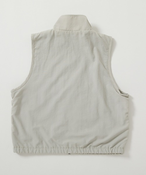 devirock(デビロック)の「水はじく ナイロン ポケッタブルベスト(その他アウター・キッズ・スカイブルー/ブラック/ライトグレー・110cm/100cm/160cm/150cm/140cm/130cm/120cm)」の11枚目の写真