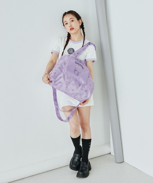 sanrio(サンリオ)の「Sanrio characters(サンリオキャラクターズ) 2WAY折りたたみボストンバッグ / クロミ KU-293(ボストンバッグ・レディース・パープル・FREE)」の10枚目の写真