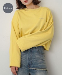 本日価格⭐︎23区L今期物大きいサイズカラーイエロー トレーナー