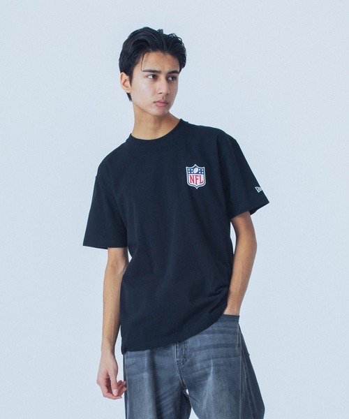 NEW ERA（ニューエラ）の「XLARGE×NEW ERA×NFL S/S TEE（Tシャツ/カットソー・メンズ・ブラック/ホワイト・XL/L/M/S）」の4枚目の写真