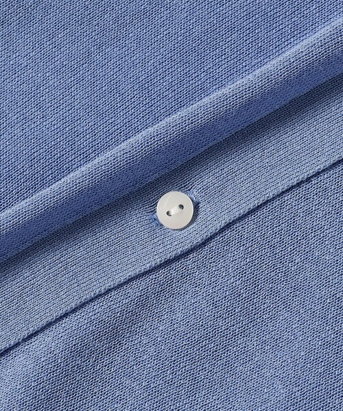 B:MING by BEAMS（ビーミングバイビームス）の「ウォッシャブル ニット カーディガン 25SS（カーディガン/ボレロ・レディース・ライトグレー/ネイビー/ライトブルー・ONE SIZE）」の8枚目の写真