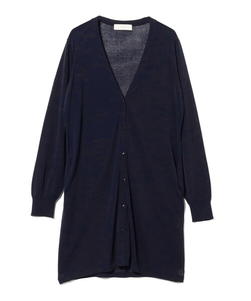 B:MING by BEAMS（ビーミングバイビームス）の「ウォッシャブル ニット カーディガン 25SS（カーディガン/ボレロ・レディース・ライトグレー/ネイビー/ライトブルー・ONE SIZE）」の9枚目の写真