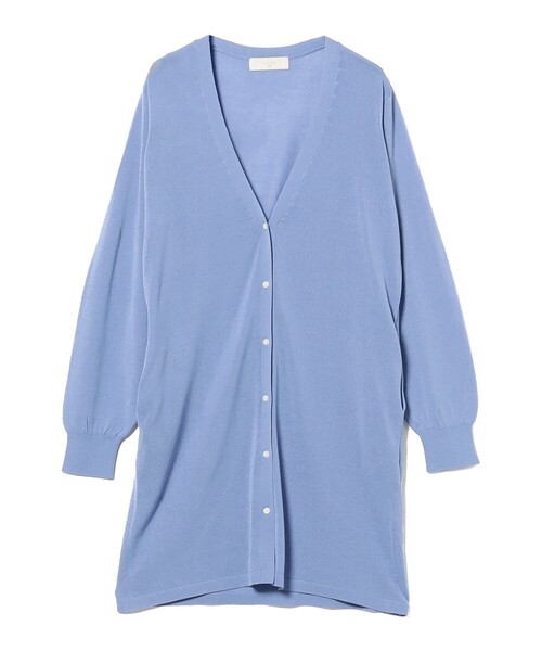 B:MING by BEAMS（ビーミングバイビームス）の「ウォッシャブル ニット カーディガン 25SS（カーディガン/ボレロ・レディース・ライトグレー/ネイビー/ライトブルー・ONE SIZE）」の16枚目の写真