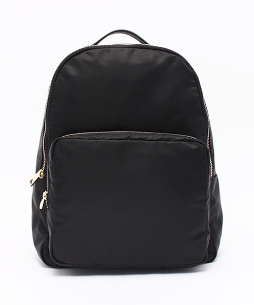 AZUL by moussy（アズールバイマウジー）の「BIGポケットナイロンリュック（ショルダーバッグ・レディース・ブラック/ネイビー・FREE）」の2枚目の写真