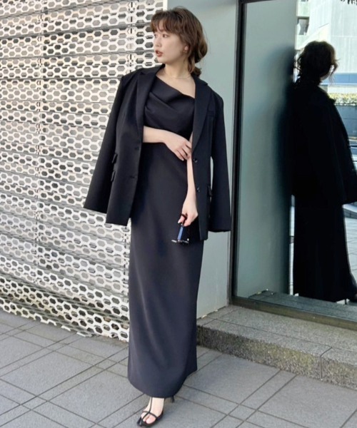 SNIDEL（スナイデル）の「バリエテーラードジャケット（テーラードジャケット・レディース・ブラック/ライトベージュ/オリーブ・FREE）」の20枚目の写真