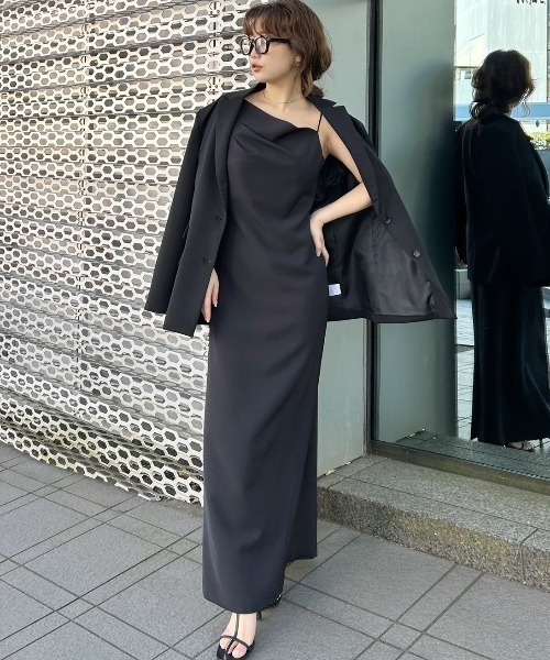 SNIDEL（スナイデル）の「バリエテーラードジャケット（テーラードジャケット・レディース・ブラック/ライトベージュ/オリーブ・FREE）」の21枚目の写真