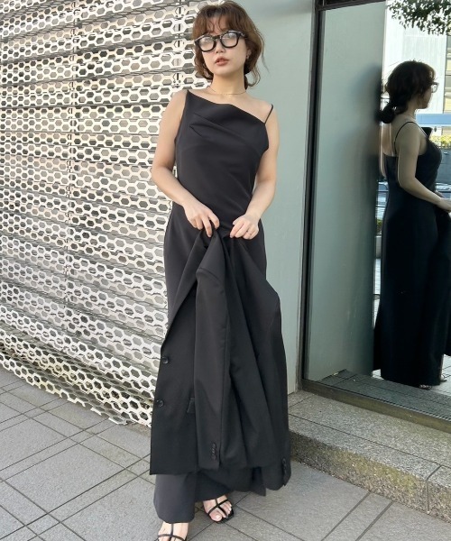 SNIDEL（スナイデル）の「バリエテーラードジャケット（テーラードジャケット・レディース・ブラック/ライトベージュ/オリーブ・FREE）」の22枚目の写真