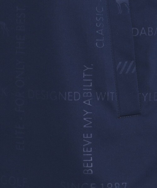 adabat（アダバット）の「撥水加工 ロゴチェックジップアップベスト（ベスト・レディース・ネイビー/ホワイト・38/40/42）」の13枚目の写真