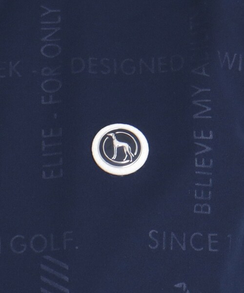 adabat（アダバット）の「撥水加工 ロゴチェックジップアップベスト（ベスト・レディース・ネイビー/ホワイト・38/40/42）」の3枚目の写真