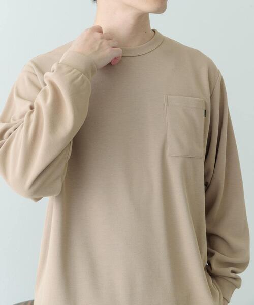 ITEMS URBANRESEARCH(アイテムズ アーバンリサーチ)の「『速乾/イージーケア/UVカット』高機能ポンチロングスリーブカットソー(Tシャツ/カットソー・メンズ・ブラック/ベージュ/ホワイト・MEDIUM/LARGE)」の17枚目の写真