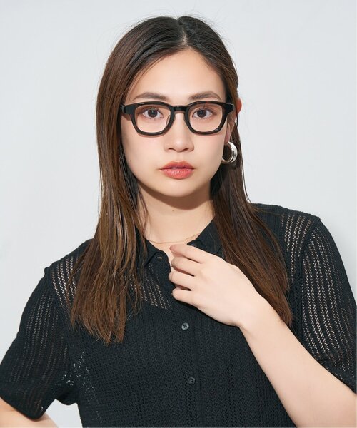 JOURNAL STANDARD relume(ジャーナルスタンダード レリューム)の「ウェリントン型 メガネ|伊達メガネ|ジャーナルスタンダードレリューム|Zoff|JOURNAL STANDARD relume(メガネ・メンズ・ブラウン系その他2/ブラック/ブラウン/ライトグリーン・FREE)」の4枚目の写真