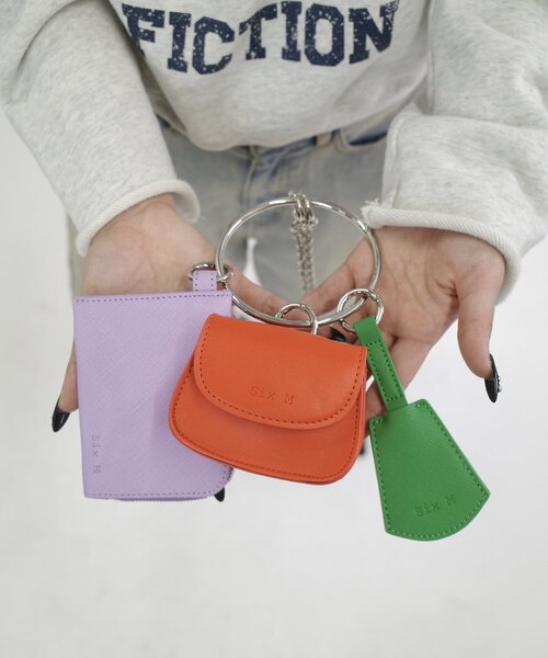 WHO'S WHO gallery（フーズフーギャラリー）の「【EC限定】(Six M/シックスエム) マルチMIXケース（トートバッグ・レディース・イエロー/オレンジ・FREE）」の3枚目の写真