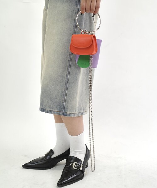 WHO'S WHO gallery（フーズフーギャラリー）の「【EC限定】(Six M/シックスエム) マルチMIXケース（トートバッグ・レディース・イエロー/オレンジ・FREE）」の4枚目の写真