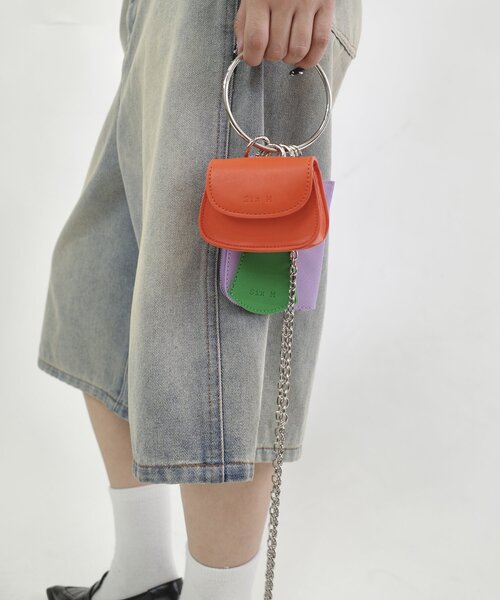 WHO'S WHO gallery（フーズフーギャラリー）の「【EC限定】(Six M/シックスエム) マルチMIXケース（トートバッグ・レディース・イエロー/オレンジ・FREE）」の5枚目の写真