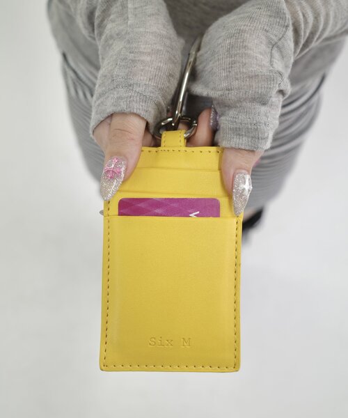 WHO'S WHO gallery（フーズフーギャラリー）の「【EC限定】(Six M/シックスエム) マルチMIXケース（トートバッグ・レディース・イエロー/オレンジ・FREE）」の12枚目の写真