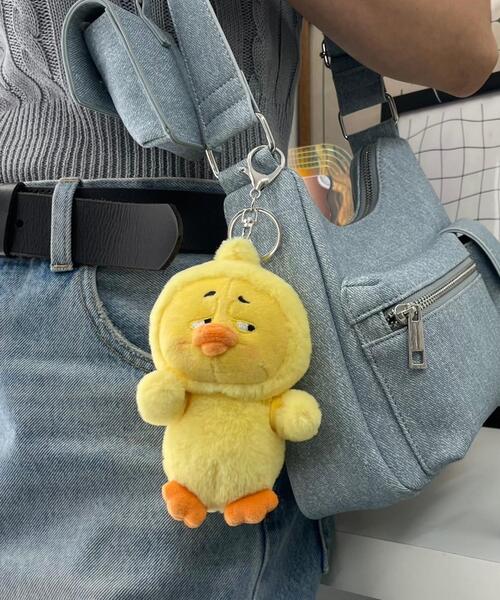 WEGO(ウィゴー)の「WEGO/まゆげひよこぬいぐるみキーホルダー(キーホルダー・レディース・その他1/その他3/その他2・FREE)」の7枚目の写真