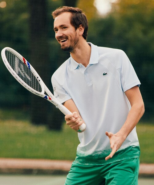 セール】『メドベージェフ』ウルトラドライ コートデザインポロシャツ