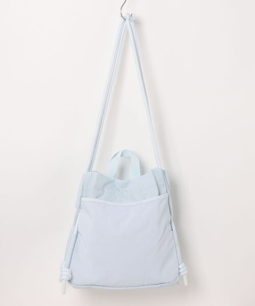 HUNTER（ハンター）の「トラベル リップストップ リサイクル ナイロン トート バッグ（トートバッグ・レディース・ライトブルー・ONE SIZE）」の9枚目の写真