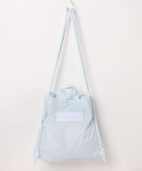 HUNTER（ハンター）の「トラベル リップストップ リサイクル ナイロン トート バッグ（トートバッグ・レディース・ライトブルー・ONE SIZE）」の4枚目の写真