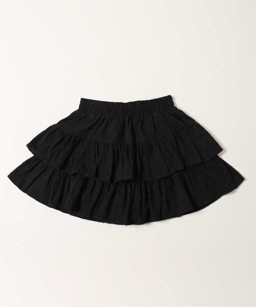 PHILLY（フィリー）の「【PHILLY】コットンレース2段フリルスカート（スカート・レディース・ブラック/アイボリー/ホワイト・FREE）」の20枚目の写真