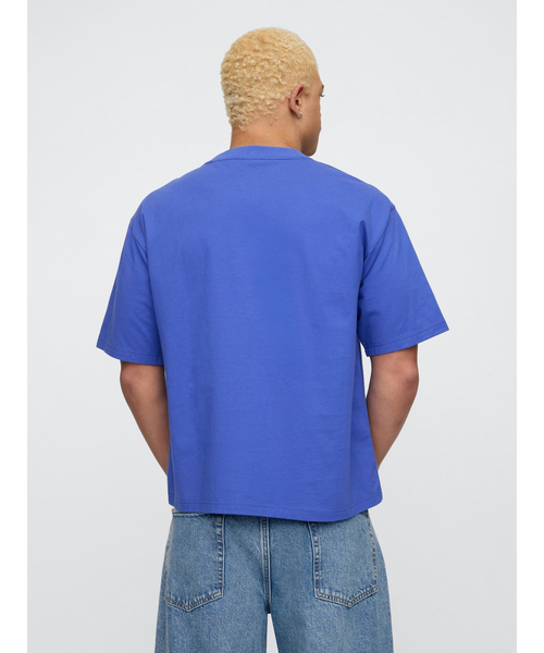 GAP(ギャップ)の「ヴィンテージソフト ボクシーTシャツ(Tシャツ/カットソー・メンズ・ブラック/ピンク/ブラウン/ホワイト/グリーン/ブルー・M/S/L/XS/XL)」の7枚目の写真