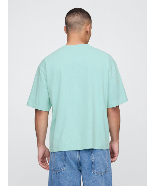 GAP(ギャップ)の「ヴィンテージソフト ボクシーTシャツ(Tシャツ/カットソー・メンズ・ブラック/ピンク/ブラウン/ホワイト/グリーン/ブルー・M/S/L/XS/XL)」の8枚目の写真