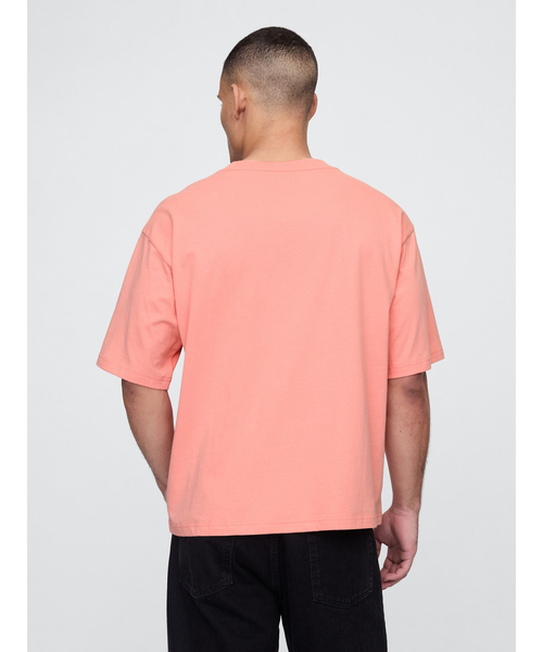 GAP(ギャップ)の「ヴィンテージソフト ボクシーTシャツ(Tシャツ/カットソー・メンズ・ブラック/ピンク/ブラウン/ホワイト/グリーン/ブルー・M/S/L/XS/XL)」の10枚目の写真