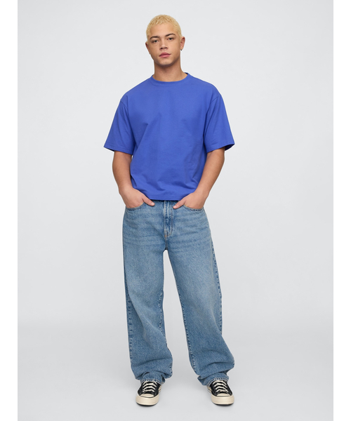 GAP(ギャップ)の「ヴィンテージソフト ボクシーTシャツ(Tシャツ/カットソー・メンズ・ブラック/ピンク/ブラウン/ホワイト/グリーン/ブルー・M/S/L/XS/XL)」の13枚目の写真