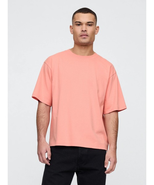 GAP(ギャップ)の「ヴィンテージソフト ボクシーTシャツ(Tシャツ/カットソー・メンズ・ブラック/ピンク/ブラウン/ホワイト/グリーン/ブルー・M/S/L/XS/XL)」の6枚目の写真