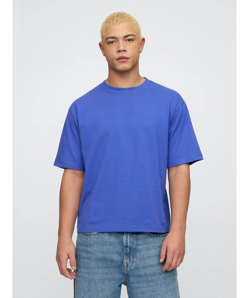 GAP(ギャップ)の「ヴィンテージソフト ボクシーTシャツ(Tシャツ/カットソー・メンズ・ブラック/ピンク/ブラウン/ホワイト/グリーン/ブルー・M/S/L/XS/XL)」の5枚目の写真