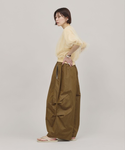 Curensology(カレンソロジー)/ナイロンジップカーゴパンツ完売品 Curensology(カレンソロジー)/ナイロンジップカーゴパンツ