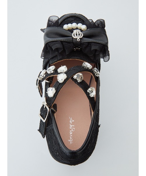 Ank Rouge クラウンリボンシューズ L(24.0〜24.5cm相当) クラウン