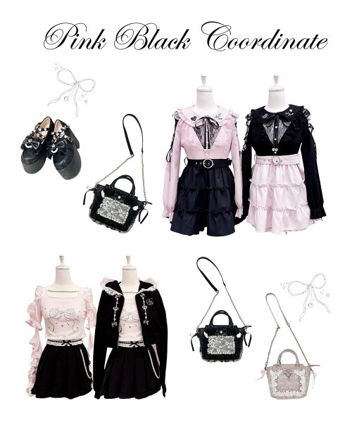 Ank Rouge（アンクルージュ）の「クラウンリボンシューズ（パンプス・レディース・ブラック/ホワイト・M/S/LL/L）」の13枚目の写真