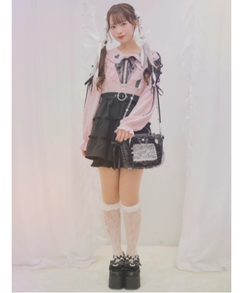 Ank Rouge（アンクルージュ）の「クラウンリボンシューズ（パンプス・レディース・ブラック/ホワイト・M/S/LL/L）」の18枚目の写真